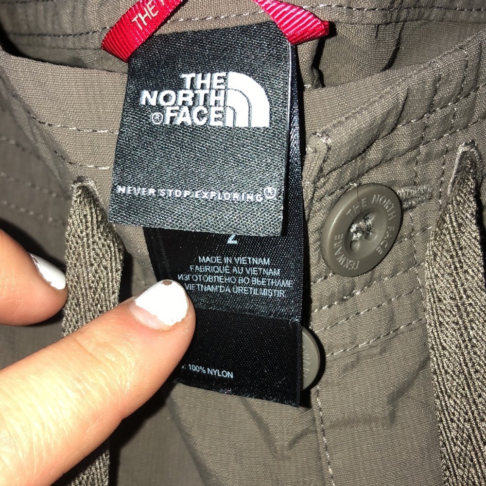 The north face green outdoor tactical pants rugged pants comfy 2 regular fit​ - Picture 5 of 8
